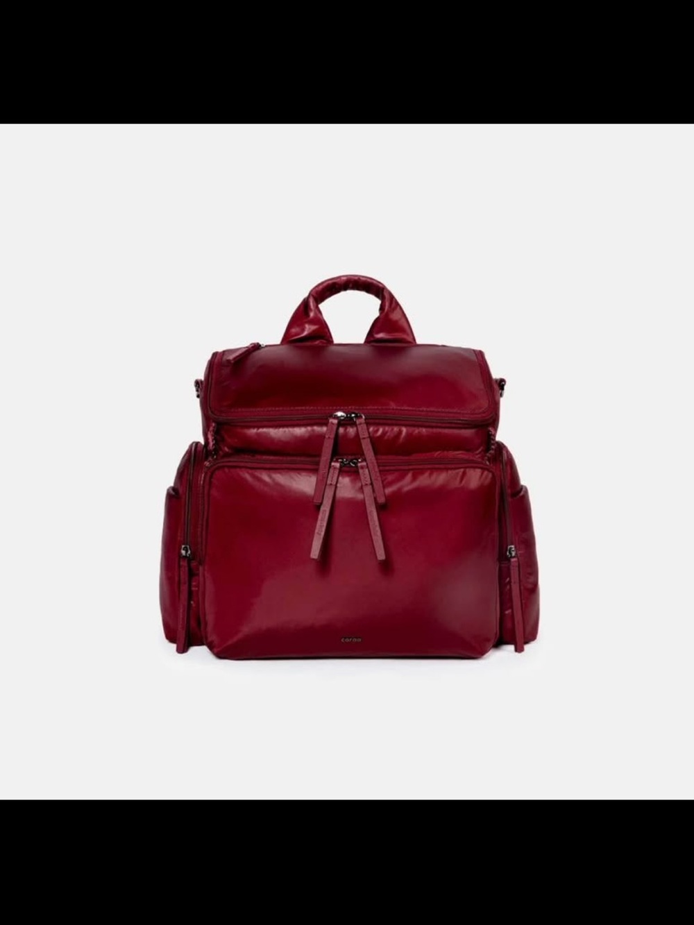Caraa large baby bag- red like new